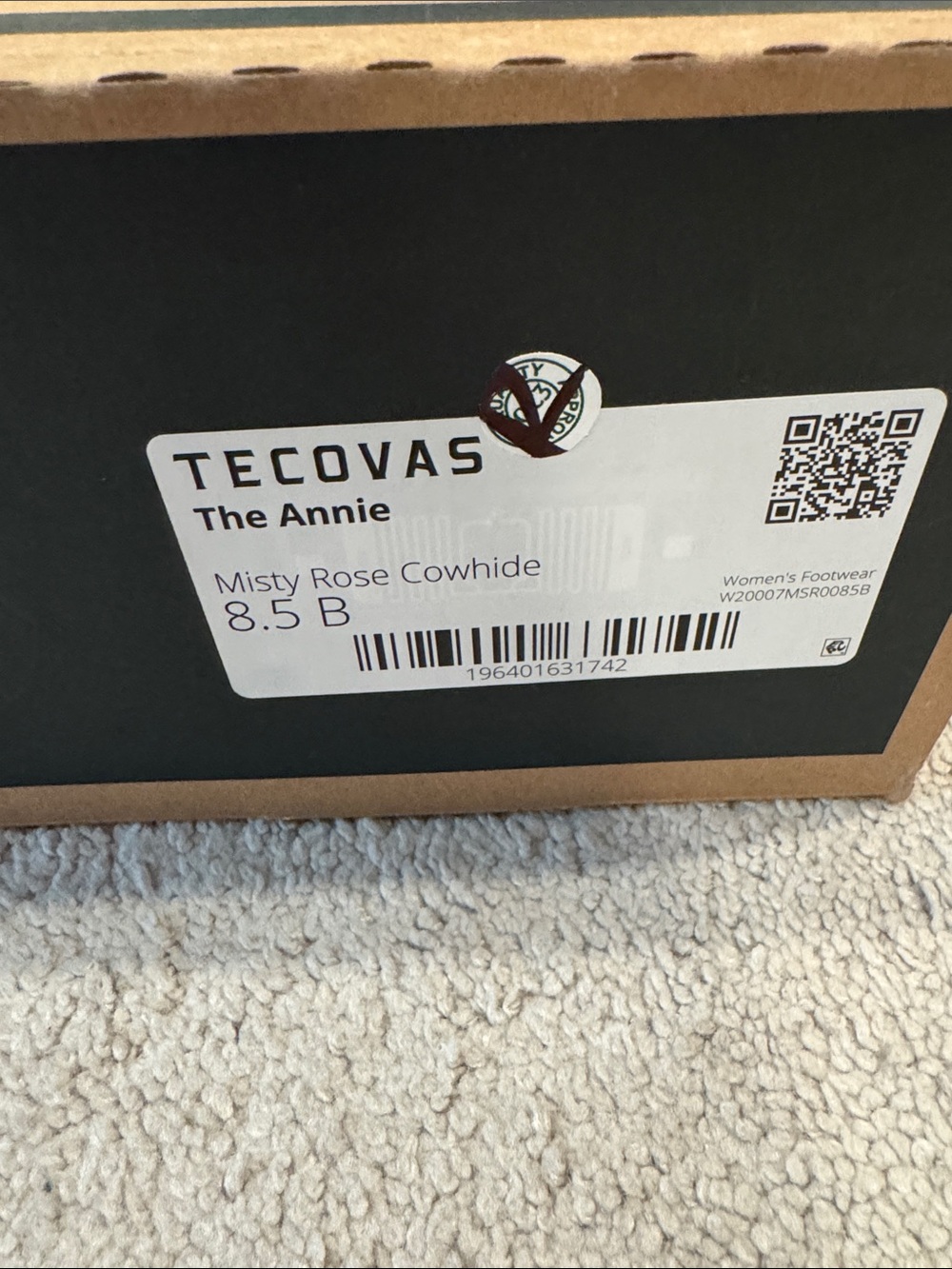 Tecovas The Annie Boots in Misty Rose - Picture 5 of 6